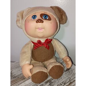 CPK Dog Plush, Cabbage Patch Kid Brown Eye Patch Animal